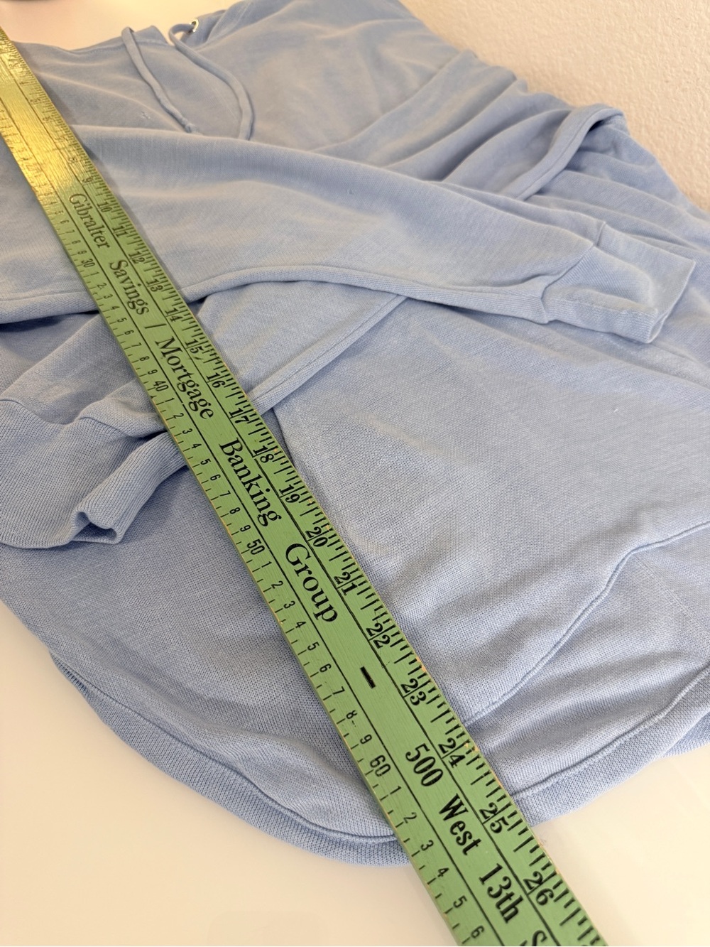 FP Movement Back Into It Hoodie Harbor Blue Size Large Open Back Free People - Picture 8 of 13